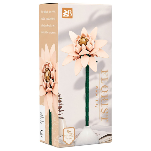 Дитячий конструктор Water Lily 33045-7 серії "Florist" 102 деталей