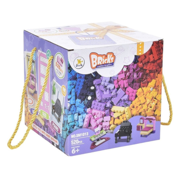 Дитячий конструктор "Bricks" SM1013 520 деталей Дитячий конструктор "Bricks" SM1013 520 деталей