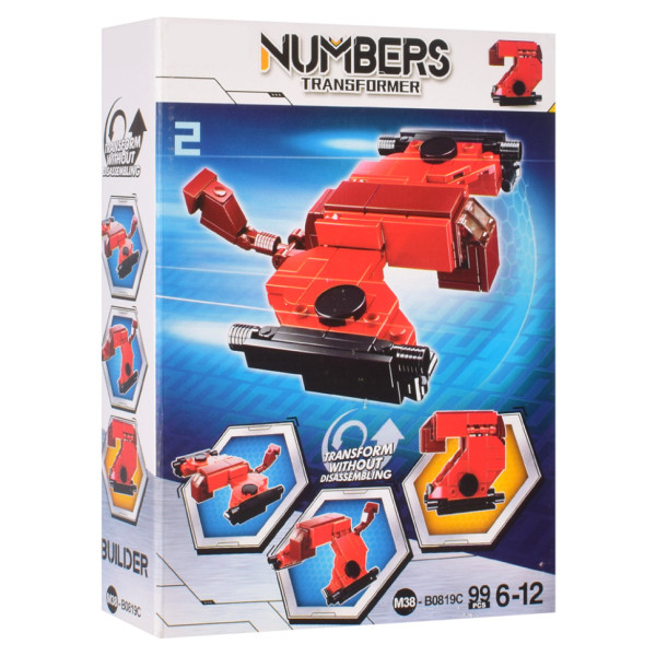 Конструктор BAMBI M38-B0819A 2в1, 86-110 деталей M38-B0819C Конструктор BAMBI M38-B0819A 2в1, 86-110 деталей M38-B0819C