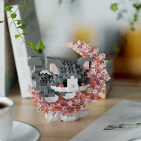 Дитячий конструктор Сірий кіт 8978 серії "Cute Moon" 514 деталей Дитячий конструктор Сірий кіт 8978 серії "Cute Moon" 514 деталей