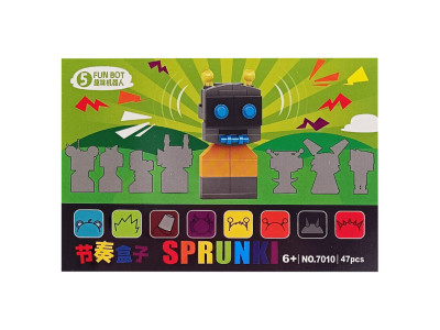Дитячий конструктор Sprunki "Fun bot" 7010-5 47 деталей