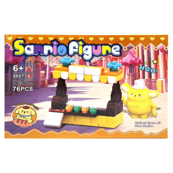 Дитячий ігровий конструктор "PomPomPurin" 86077-2 76 деталей
