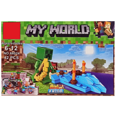 Конструктор дитячий "Minecraft" 66024K-7 41 деталь