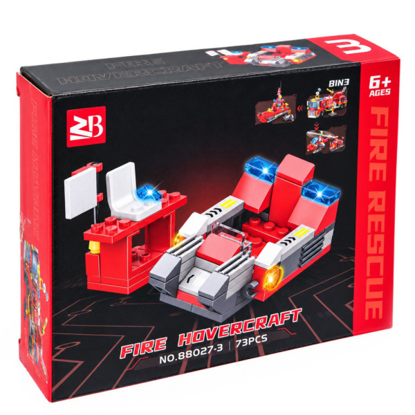 Дитячий конструктор "Fire Rescue" 88027-3 73 деталі Дитячий конструктор "Fire Rescue" 88027-3 73 деталі