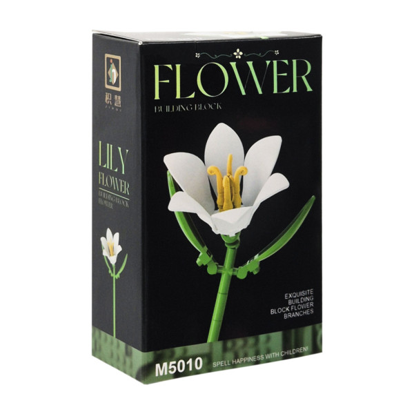 Конструктор дитячий Flower M5026-10 елементи для створення стебла та пелюсток Конструктор дитячий Flower M5026-10 елементи для створення стебла та пелюсток