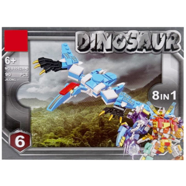 Дитячий конструктор "Dinosaur" 88082A-6 90 деталей