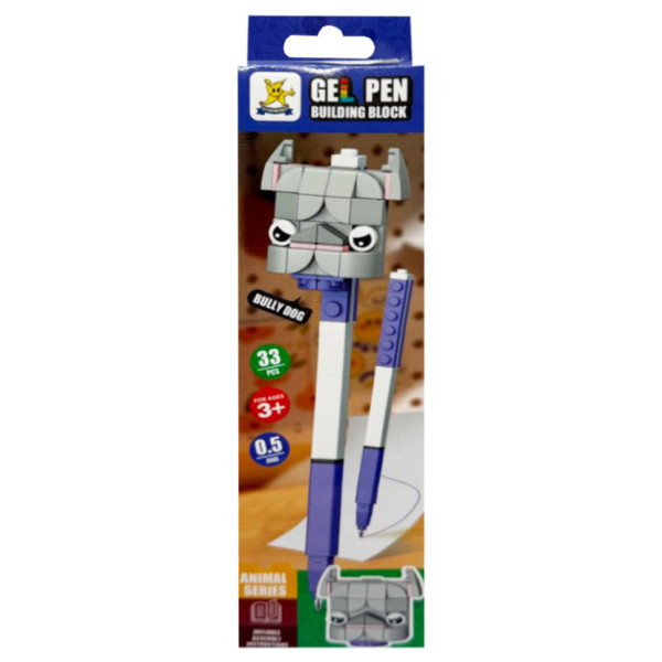 Дитячий конструктор-ручка "Bully dog" SM2514B-6 33 елементи