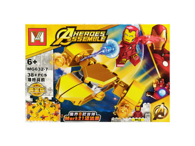 Конструктор Avengers Залізна людина MG632 Залізна людина 7