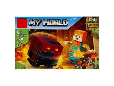 Дитячий конструктор "Minecraft" MG692-2 40 деталей