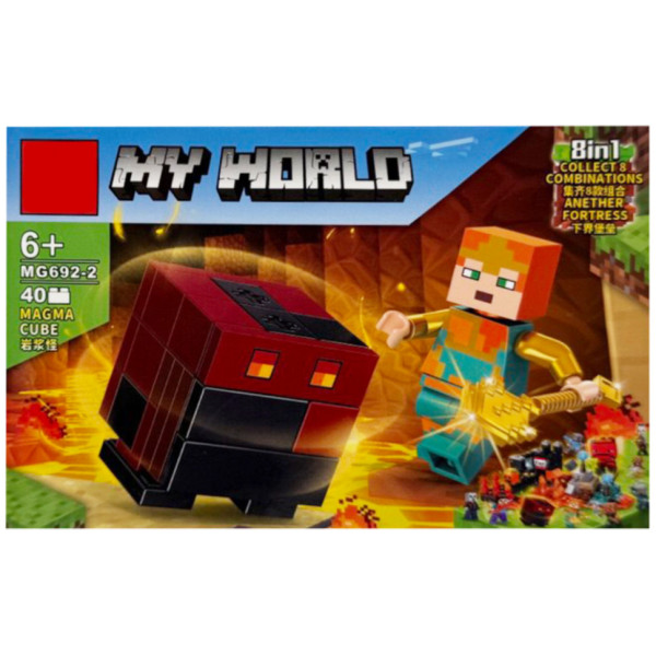 Дитячий конструктор "Minecraft" MG692-2 40 деталей