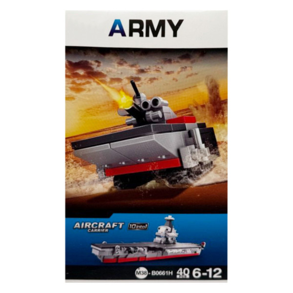 Дитячий конструктор "Aircraft carrier" M38-B0661-8 40 деталей