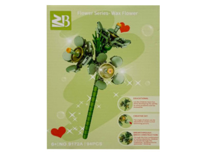 Конструктор дитячий "Wax flower" 9119A-9172A 94 деталі Конструктор дитячий "Wax flower" 9119A-9172A 94 деталі