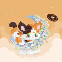 Дитячий конструктор Calico cat 8979 серії "Cute Moon" 516 деталей