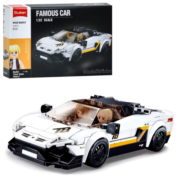 Дитячий конструктор "Famous car" M38-B0957 276 деталей