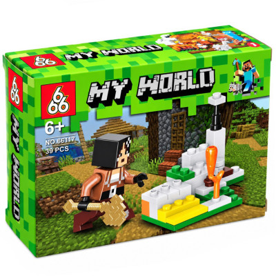 Конструктор дитячий "Minecraft" 66117-7 38 деталей