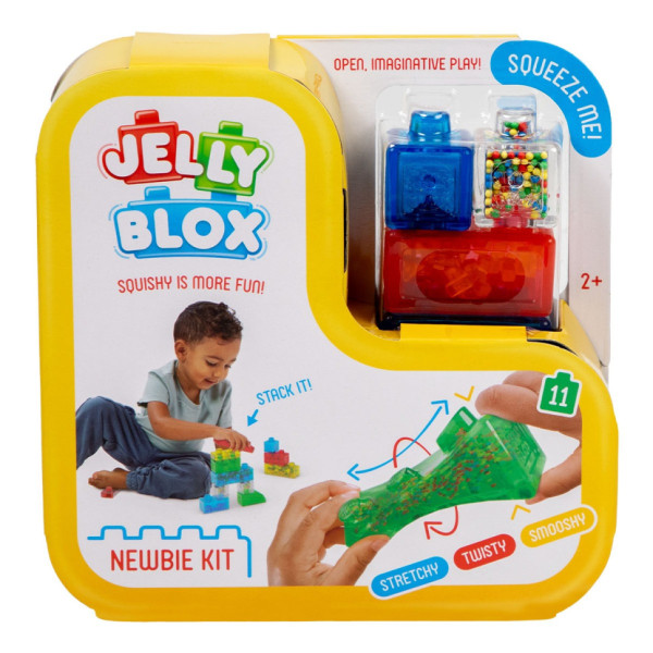 Дитячий сенсорний конструктор "Стартовий набір" Jelly Blox 931691 11 деталей Дитячий сенсорний конструктор "Стартовий набір" Jelly Blox 931691 11 деталей