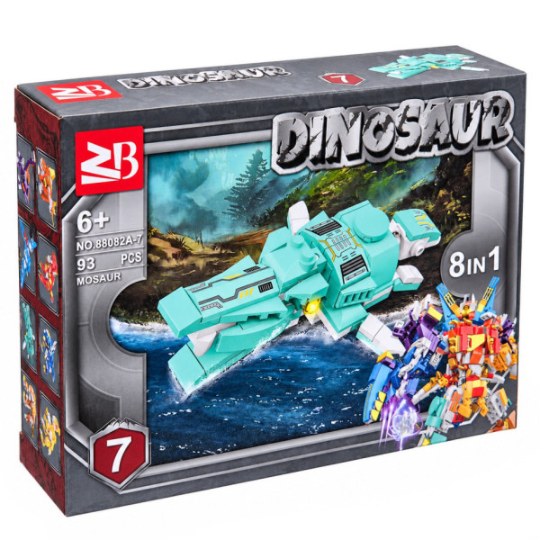 Дитячий конструктор "Dinosaur" 88082A-7 93 деталі Дитячий конструктор "Dinosaur" 88082A-7 93 деталі