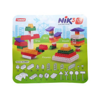 Дитячий конструктор з великими деталями "NIK-3" 71887 128 деталей