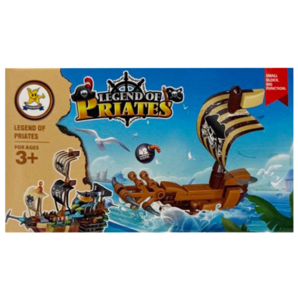 Конструктор дитячий "Legend of Priates" SM194B-3 42 деталі