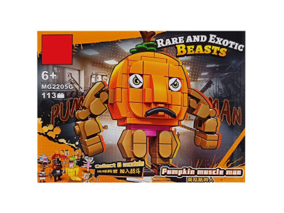 Дитячий конструктор "Pumpkin muscle man" MG2205G 113 деталей