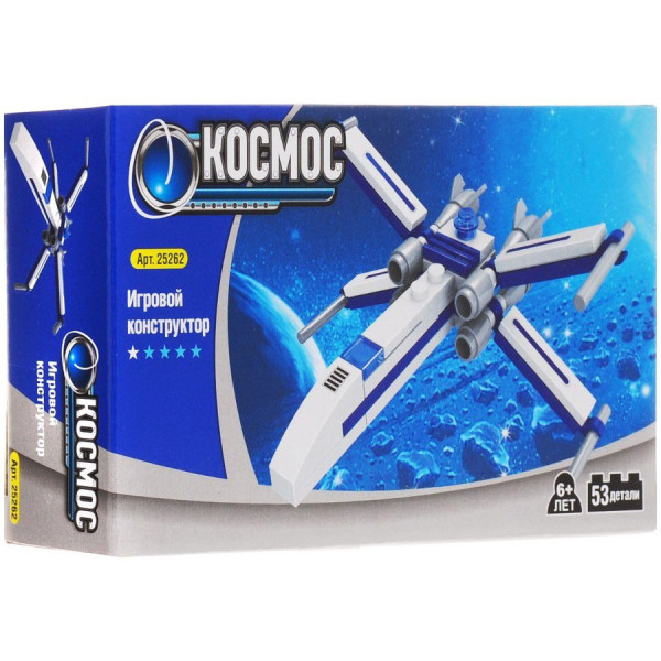 Дитячий конструктор "Космічний винищувач" Keedo 25262 53 елементи
