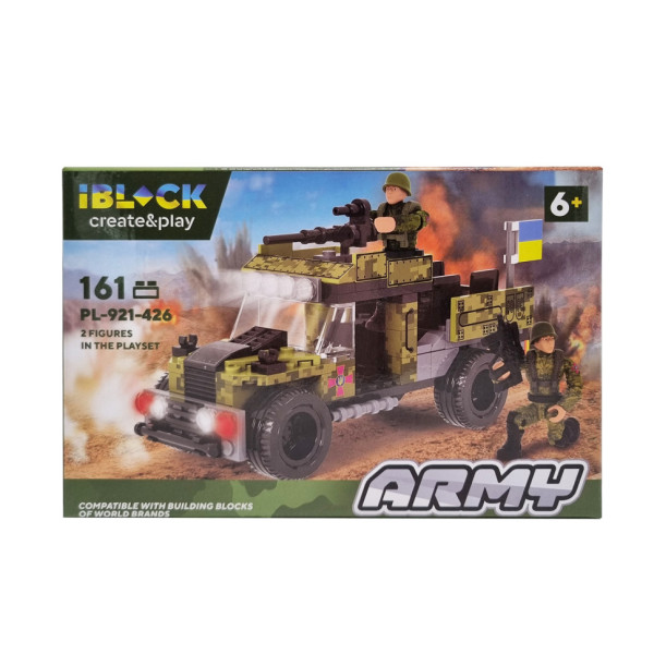 Конструктор дитячий Армія IBLOCK PL-921-426 4 види Вид 2