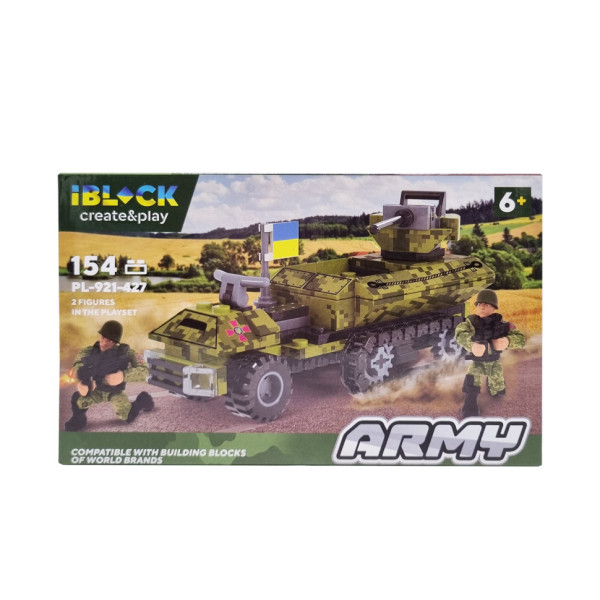 Конструктор дитячий Армія IBLOCK PL-921-427 4 види Вид 3