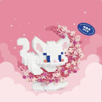 Дитячий конструктор Білий кіт 8980 серії "Cute Moon" 484 деталі Дитячий конструктор Білий кіт 8980 серії "Cute Moon" 484 деталі