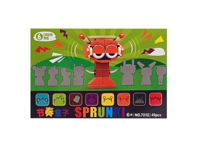 Дитячий конструктор Sprunki "Oren" 7010-7 49 деталей Дитячий конструктор Sprunki "Oren" 7010-7 49 деталей
