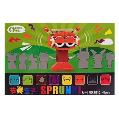 Дитячий конструктор Sprunki "Oren" 7010-7 49 деталей