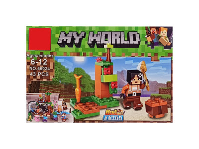 Конструктор дитячий "Minecraft" 66024K-8 40 деталей