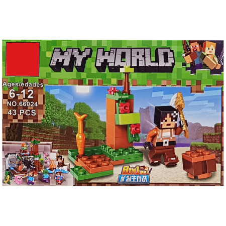 Конструктор дитячий "Minecraft" 66024K-8 40 деталей