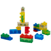 Дитячий сенсорний конструктор "Набір креативу" Jelly Blox 931692 20 деталей Дитячий сенсорний конструктор "Набір креативу" Jelly Blox 931692 20 деталей