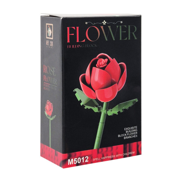 Конструктор дитячий Flower M5026-12 елементи для створення стебла та пелюсток Конструктор дитячий Flower M5026-12 елементи для створення стебла та пелюсток