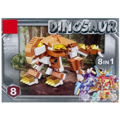 Дитячий конструктор "Dinosaur" 88082A-8 90 деталей Дитячий конструктор "Dinosaur" 88082A-8 90 деталей