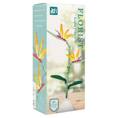 Дитячий конструктор Crane Flower 33045-10 серії "Florist" 91 деталь Дитячий конструктор Crane Flower 33045-10 серії "Florist" 91 деталь