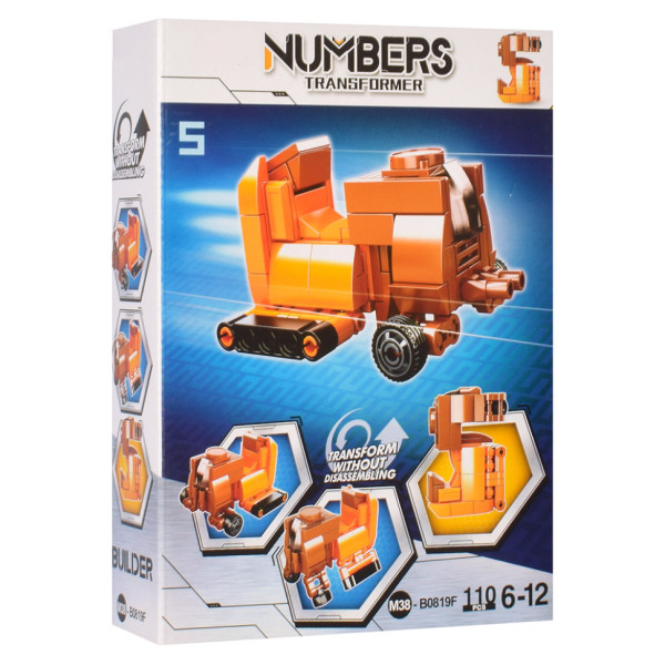 Конструктор BAMBI M38-B0819A 2в1 86-110 деталей M38-B0819F Конструктор BAMBI M38-B0819A 2в1 86-110 деталей M38-B0819F