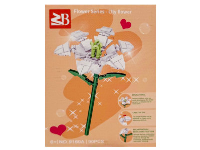 Конструктор дитячий "Lily flower" 9119A-9160A 90 деталей Конструктор дитячий "Lily flower" 9119A-9160A 90 деталей