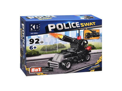 Дитячий конструктор Police SWAT KB 5905C пластик 92 деталі Дитячий конструктор Police SWAT KB 5905C пластик 92 деталі