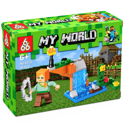 Конструктор дитячий "Minecraft" 66117-5 39 деталей