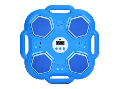 Настінний боксерський тренажер-мішень MS 4651(Blue) 2 боксерські рукавички Настінний боксерський тренажер-мішень MS 4651(Blue) 2 боксерські рукавички