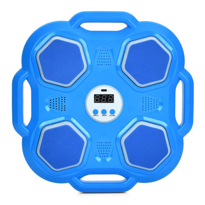 Настінний боксерський тренажер-мішень MS 4651(Blue) 2 боксерські рукавички Настінний боксерський тренажер-мішень MS 4651(Blue) 2 боксерські рукавички
