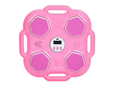 Настінний боксерський тренажер-мішень MS 4651(Pink) 2 боксерські рукавички