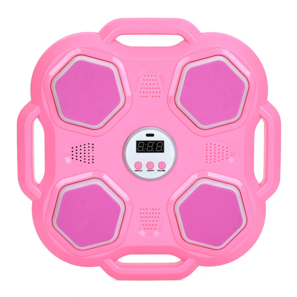 Настінний боксерський тренажер-мішень MS 4651(Pink) 2 боксерські рукавички Настінний боксерський тренажер-мішень MS 4651(Pink) 2 боксерські рукавички