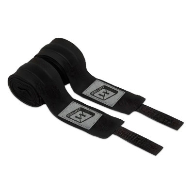Бинти для боксу EF-0374-25-bk Classic Wrap чорний 25 м