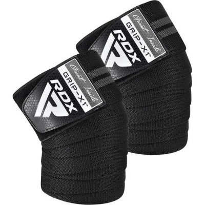 Бінти на коліна KR11 GYM Knee Wrap RDX Inc WAH-KR11BG Black/Grey