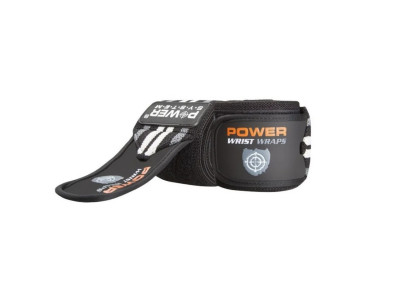 Кістові бинти Wrist Wraps Power System PS-3500_Grey-Black