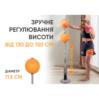 Боксерський набір на стійці EasyFit Pro BoxSet EF-0334 довжина 130-150 см Боксерський набір на стійці EasyFit Pro BoxSet EF-0334 довжина 130-150 см