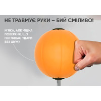Боксерський набір на стійці EasyFit Pro BoxSet EF-0334 довжина 130-150 см Боксерський набір на стійці EasyFit Pro BoxSet EF-0334 довжина 130-150 см