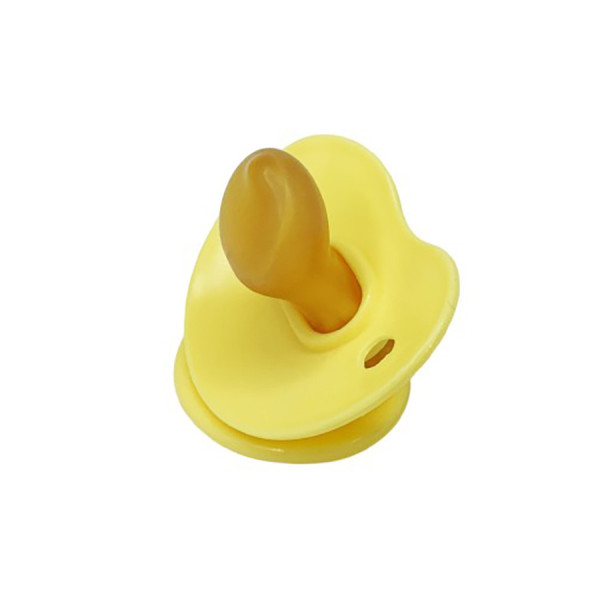 Дитяча пустушка латексна MGZ-0550(Yellow) від 6 місяців